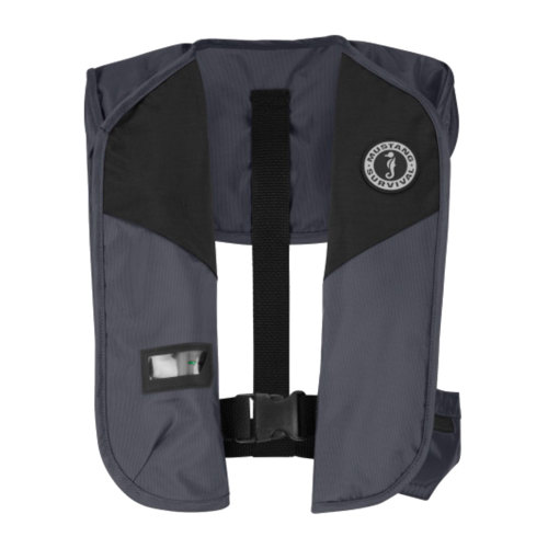 Mustang Survival M.I.T. 150 Automatic Inflatable PFD, US Admiral Gray Single